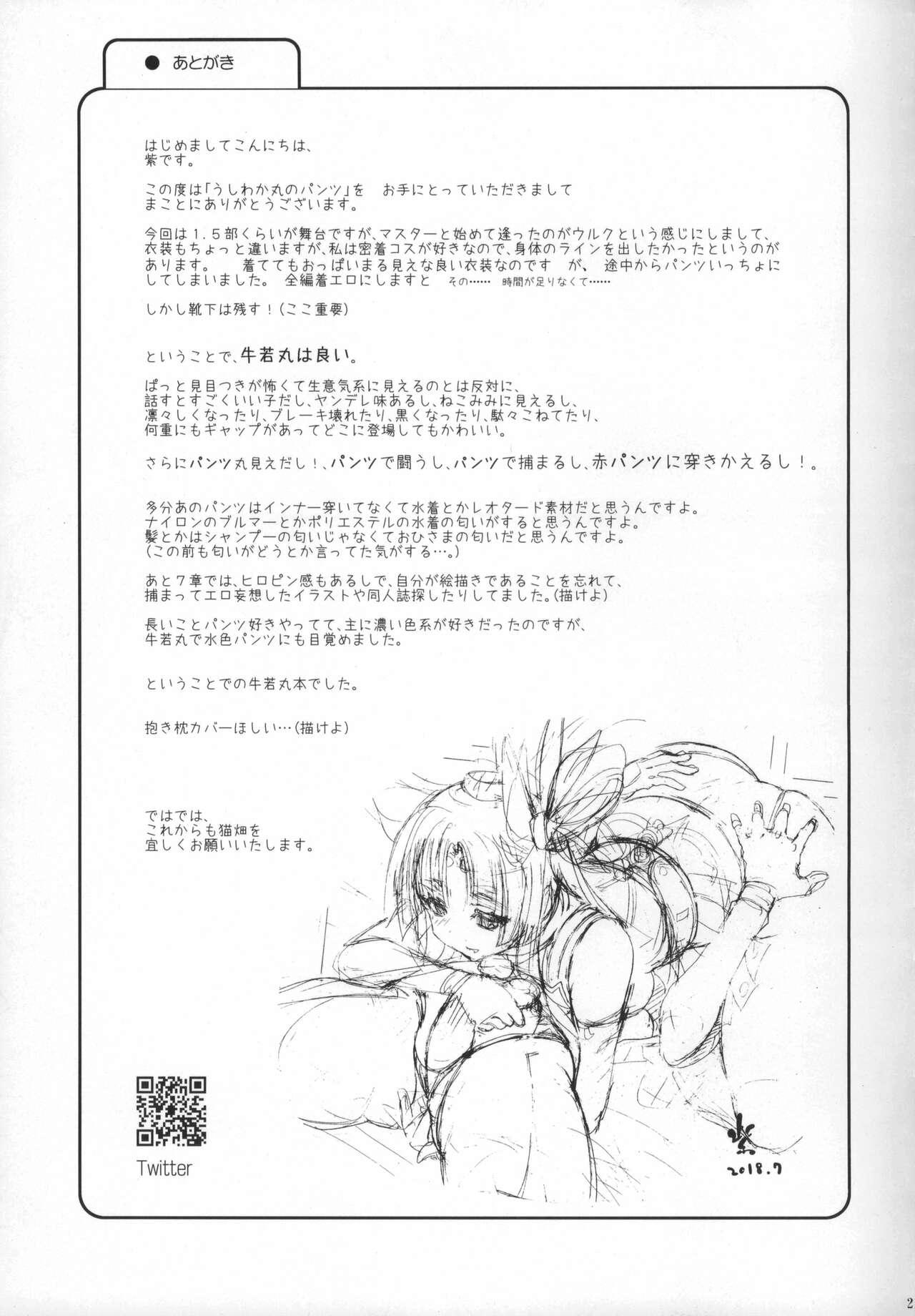 Free Amateur Ushiwakamaru no Pantsu - Fate grand order Food - Page 20