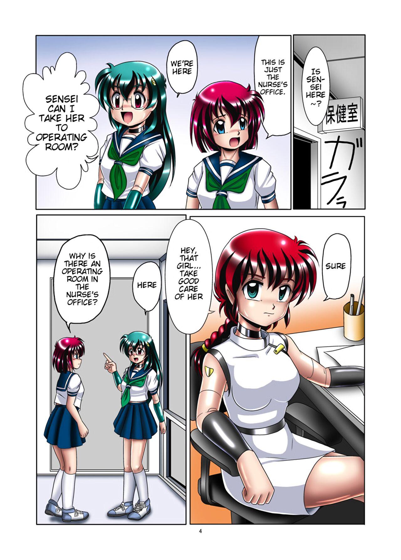 Freaky Kaizou Gakuen 3-wa「Tomo」| Modification Academy 3「Friend」 - Original Latinas - Page 4