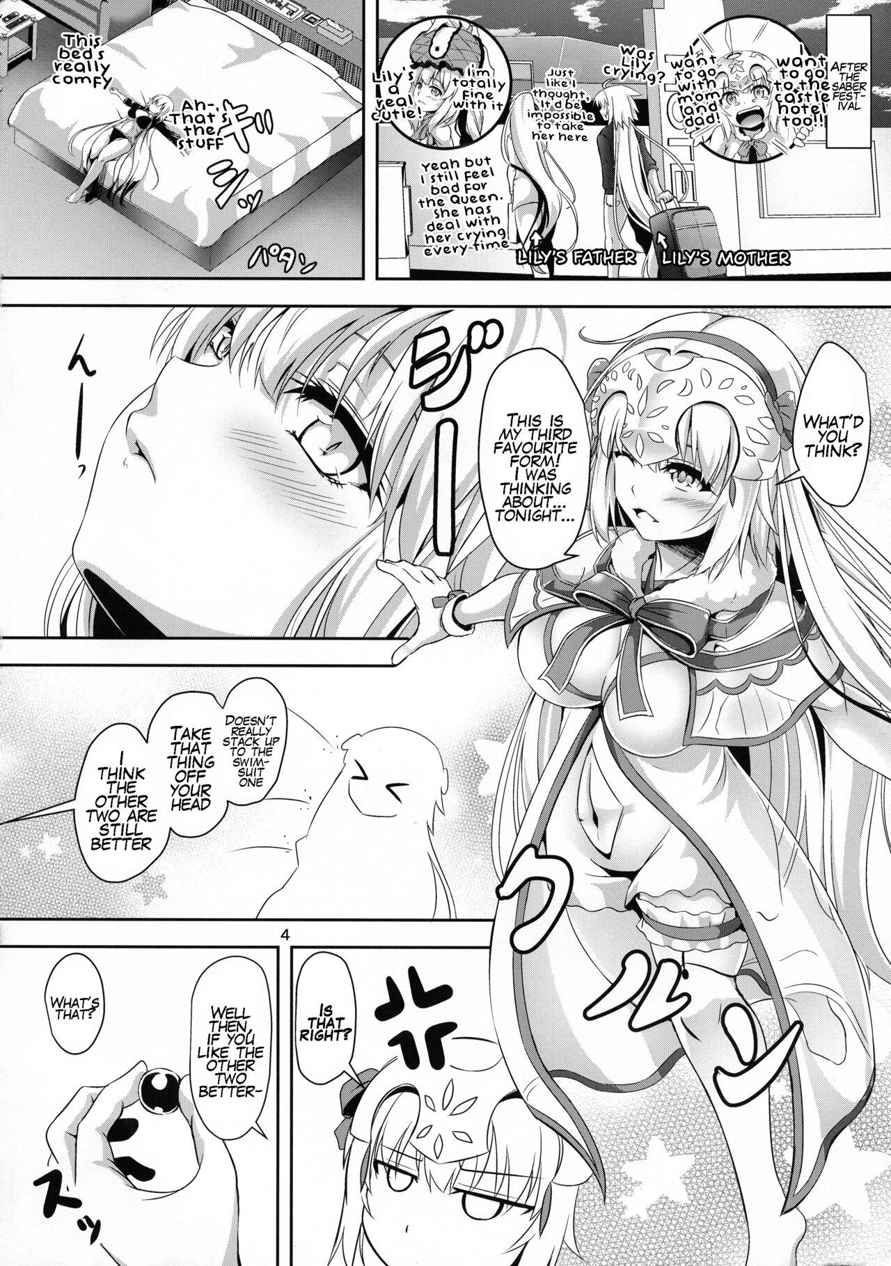 Gaysex Jeanne to Jeanne de Sandwich | Sandwiched Between Two Jeannes - Fate grand order Fantasy - Page 4