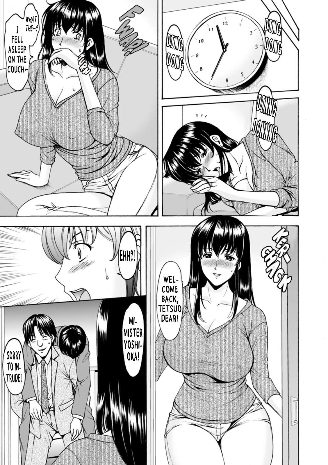 Punish Sennou NetorareTsuma Haruka | Brainwashed Cheating Wife Haruka Girls Fucking - Page 9
