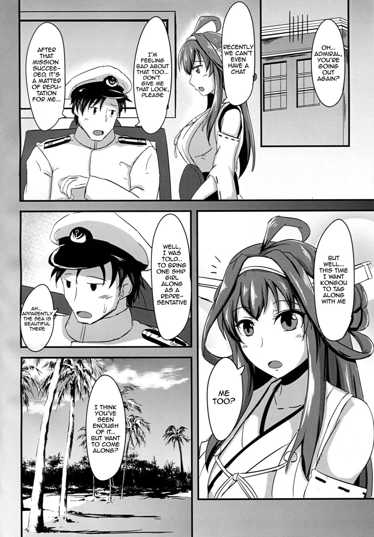Anime Anata to Futari, Umi ni Dakarenagara | You and I Embracing by the Sea - Kantai collection Pene - Page 3