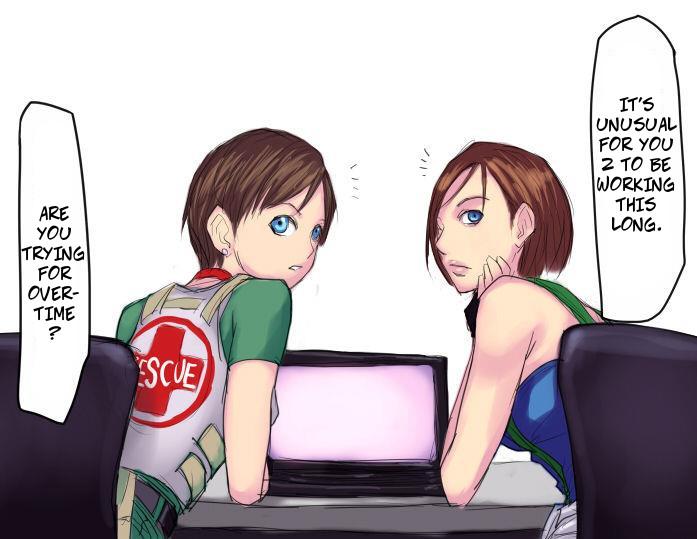 Jill Valentine & Rebecca Chambers - Chatroulette Extended 14