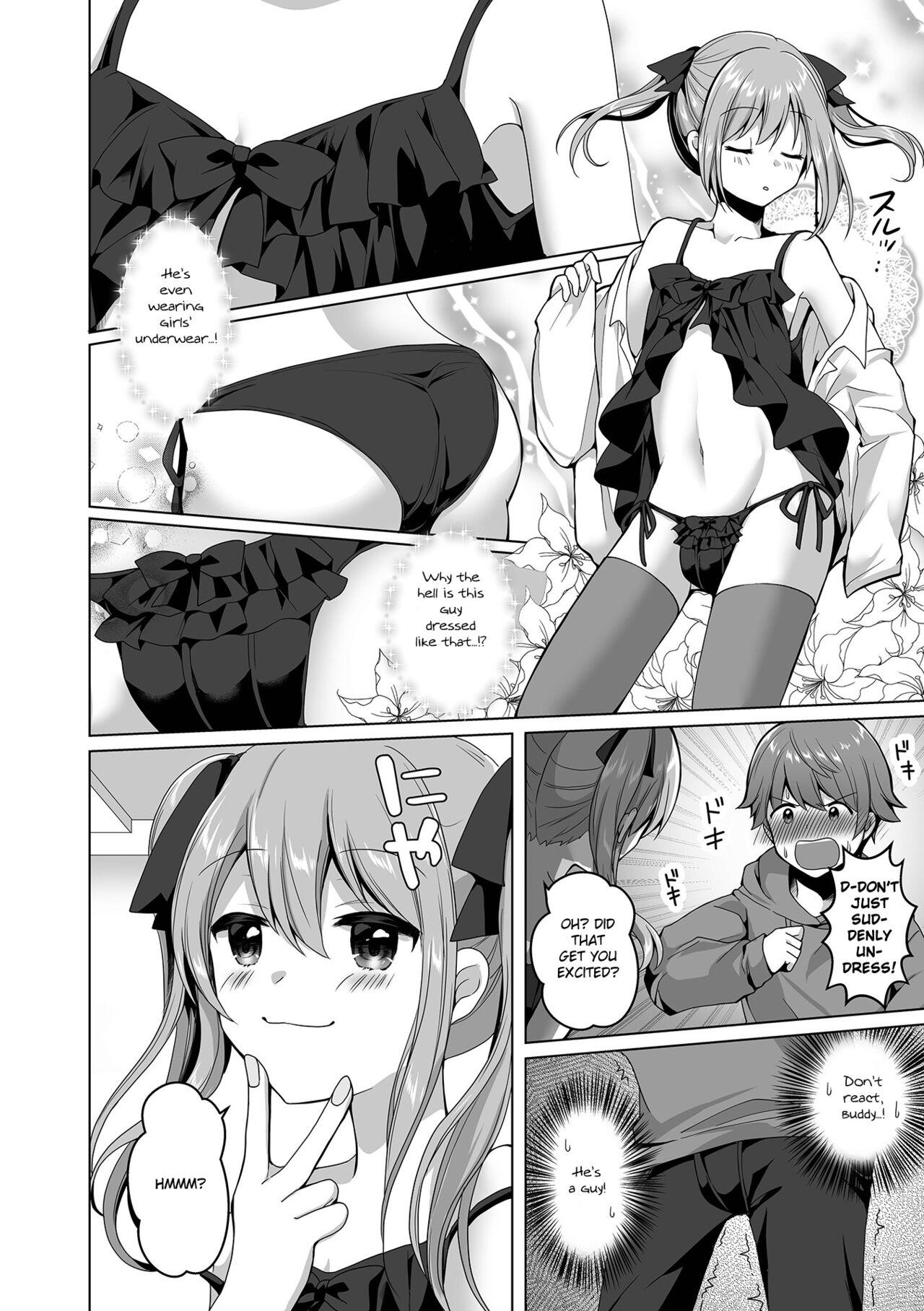 Asses Omae no Koibito Otoko ka yo | Your Girlfriend is a Guy!? Cock Suckers - Page 4