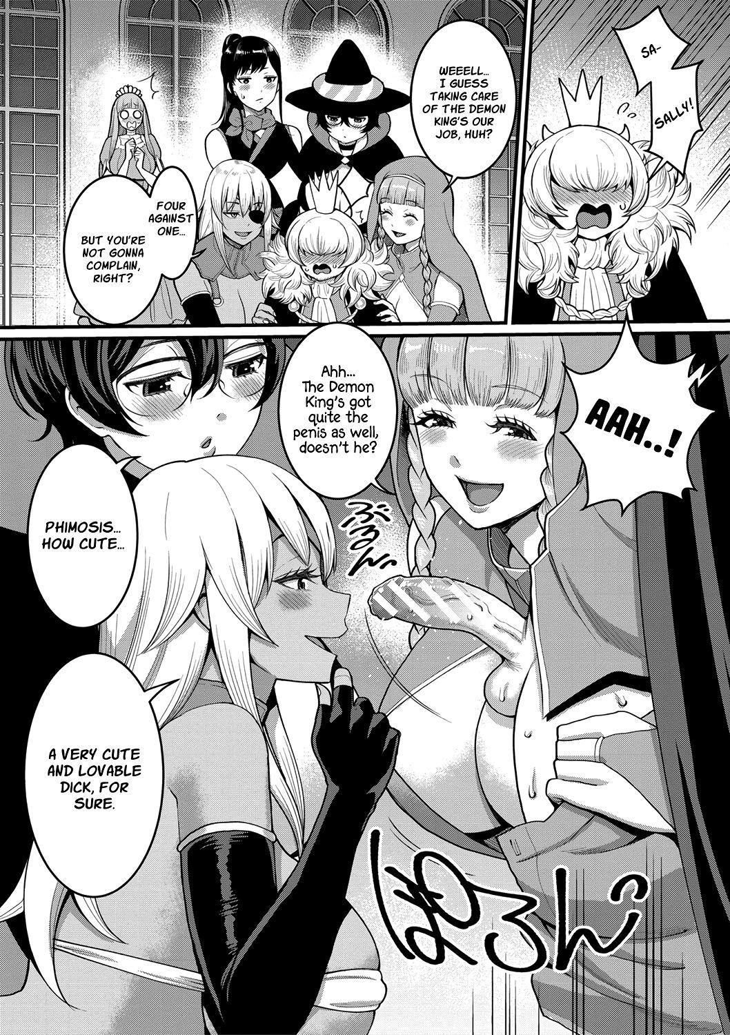 [Agata] ChinTrai Quest V ~Boku to Inma to Chijo-tachi to Orowareshi Himegimi~ | Dick Training Quest V ~Me, The Succubus, Some Perverted Women, and a Cursed Princess~ [English] [Digital] 3