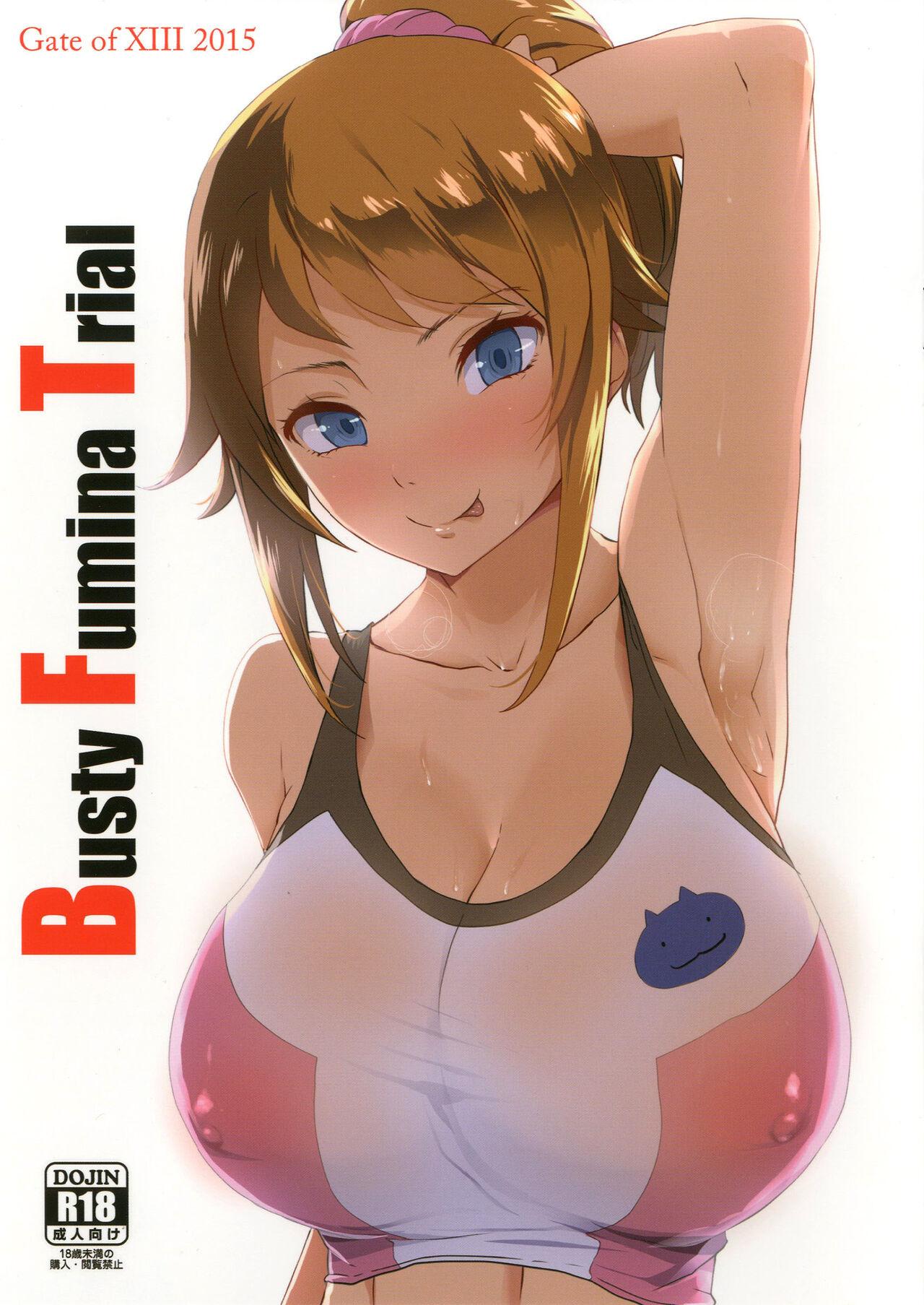 Deflowered Busty Fumina Trial - Gundam build fighters try Neighbor - Picture 1