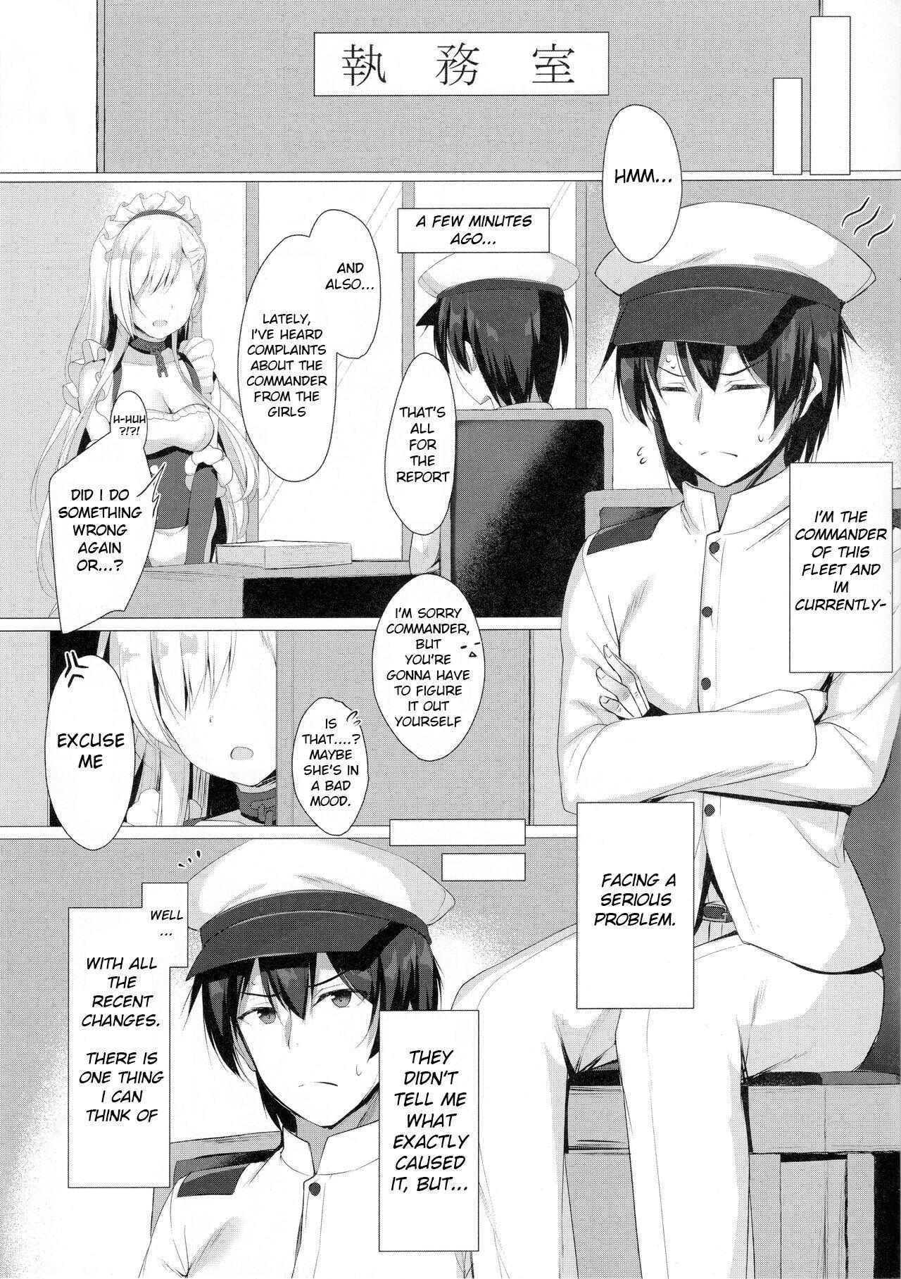 First Time Sawatte, Onii-chan...!! - Azur lane Rough Sex - Page 2