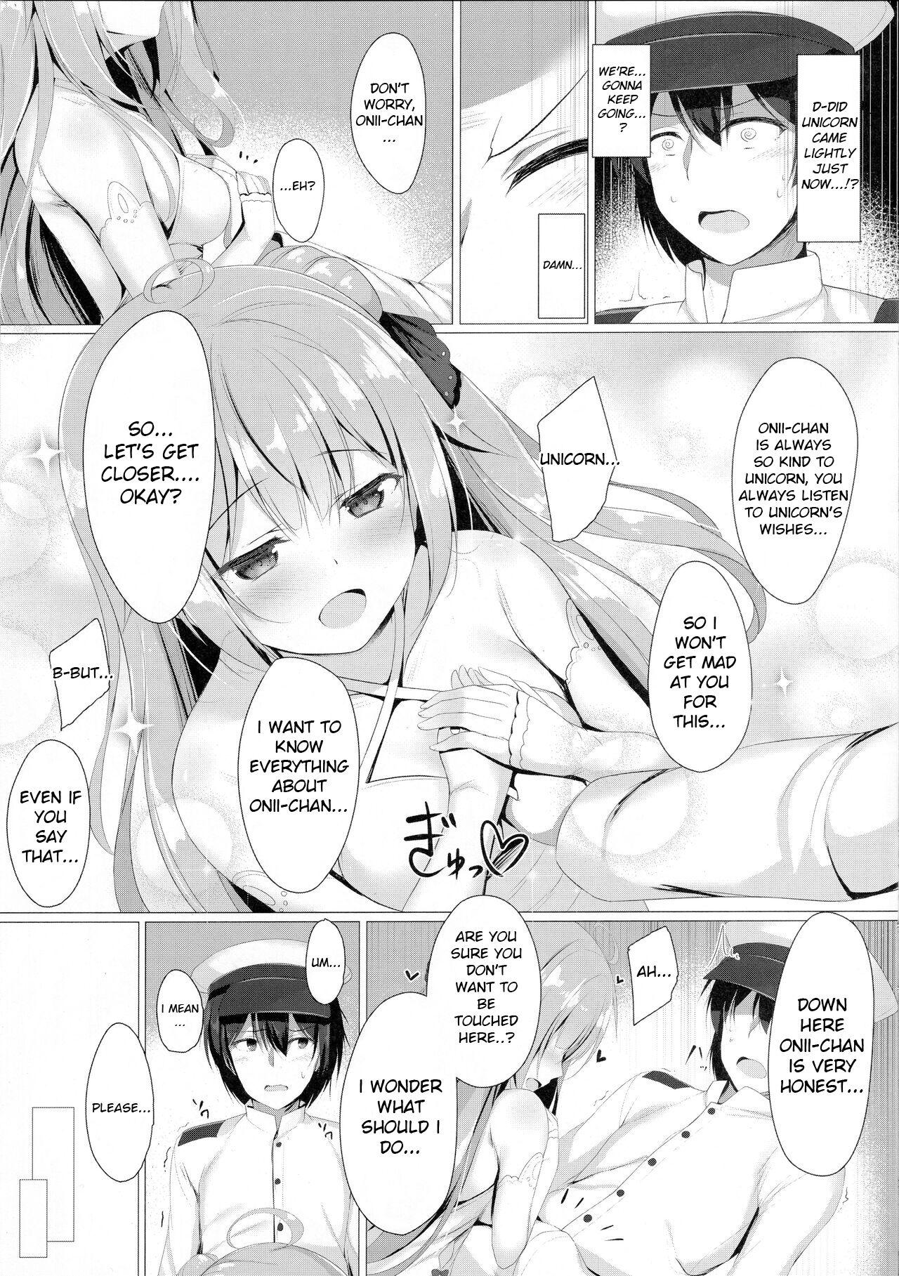 First Time Sawatte, Onii-chan...!! - Azur lane Rough Sex - Page 6