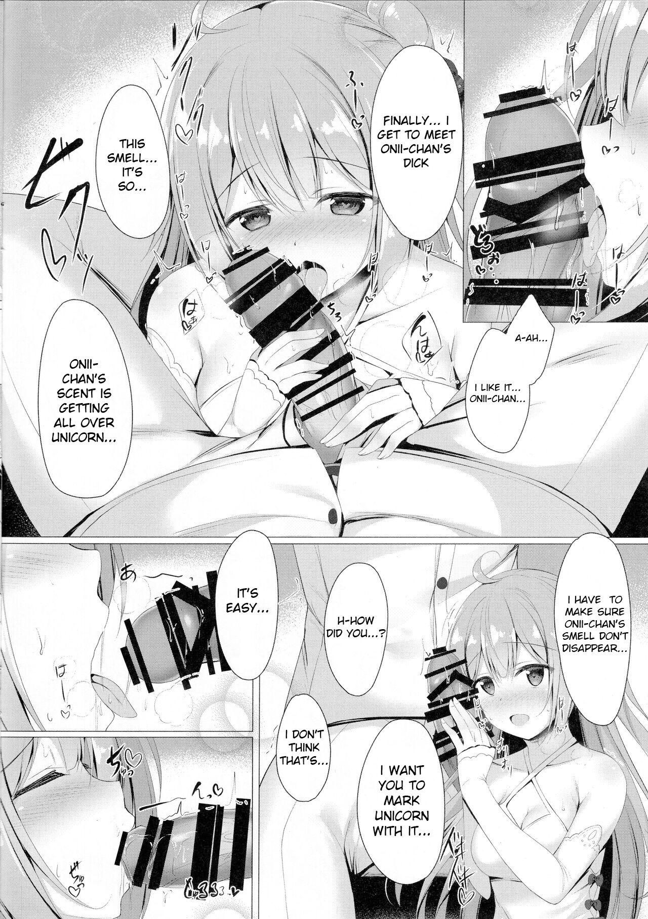 First Time Sawatte, Onii-chan...!! - Azur lane Rough Sex - Page 7