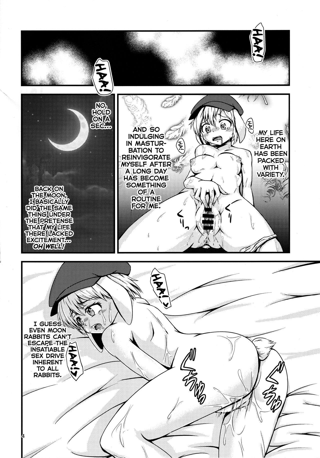 Action Ringo-chan no Lunatic Onanie - Touhou project Delicia - Page 3