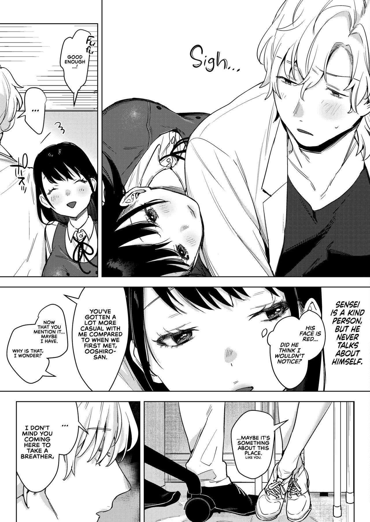 Slut Himitsu no Hokenshitsu | The Secret Infirmary Buttfucking - Page 5