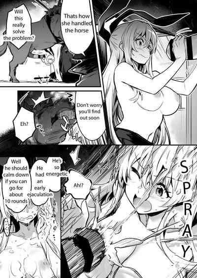 Tranny Porn Adventure-chan Helps The Lustful Horse Cum So He'll Carry Her Away  Bunda 3
