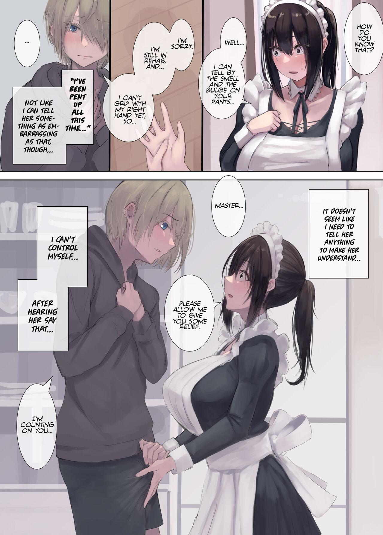 Hot Sluts [4390works (Natsuishi Nana)] Gokuama -Yonpakugan No Maid San- | Super Sweet Crazy-eyed Maid [English] [Team Rabu2] - Original Stepfather - Page 7