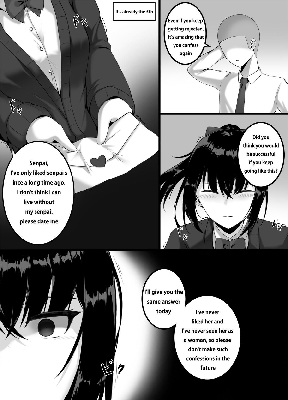Beauty Yandere girl 1-2 Peeing - Page 1