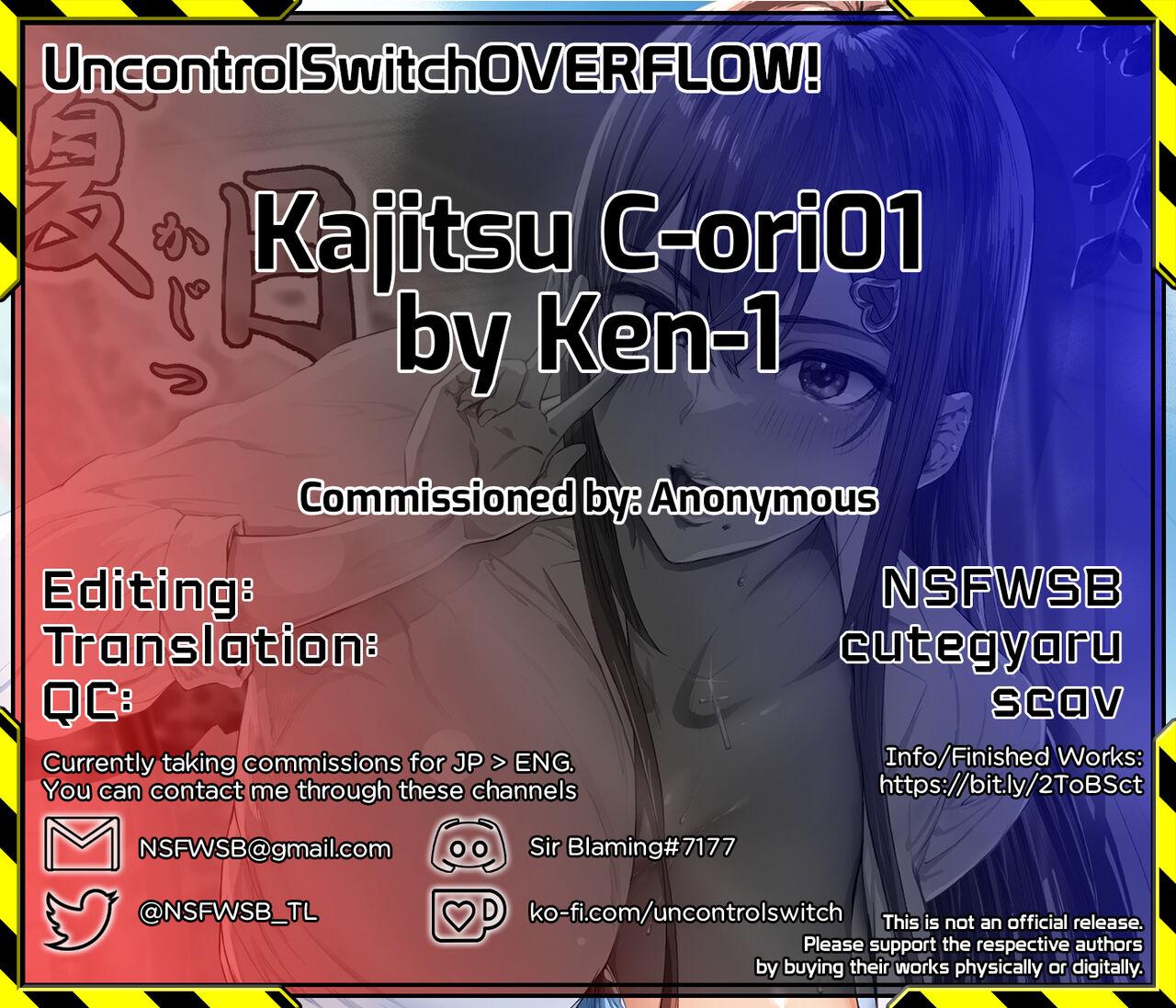 Italiana [Cior (Ken-1)] Kajitsu C-ori01 | Sweltering Days C-ori01 [Digital] [English] [UncontrolSwitchOverflow] - Original Panties - Page 31