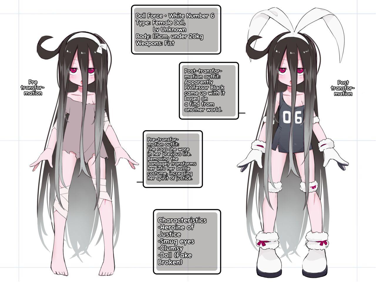  Doll Sentai! White 6 | Doll Force! White 6 Nipples - Page 5