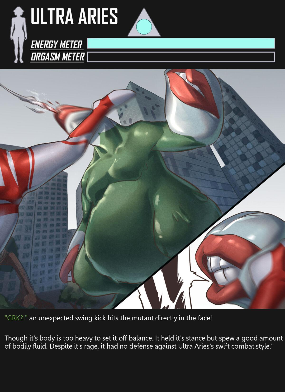 Pov Blow Job 【ArsonicHawt】 Ultragirl Aries volume 1 - Monster hunter Ultraman Fucking - Page 9