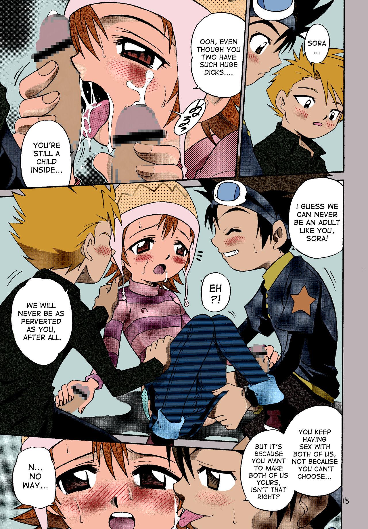 Gay Fetish Jou-kun, Juken de Ketsukacchin. - Digimon adventure Super Hot Porn - Page 12