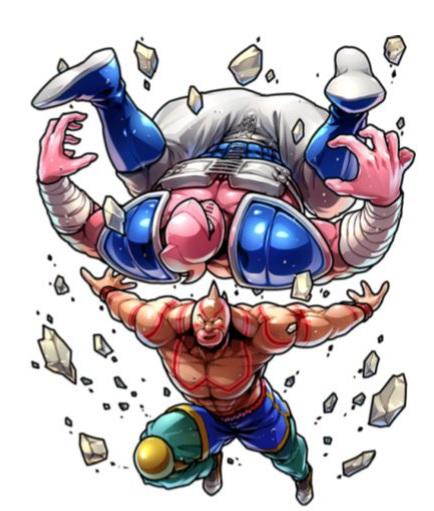 Kinnikuman muscleshot  artwork 146
