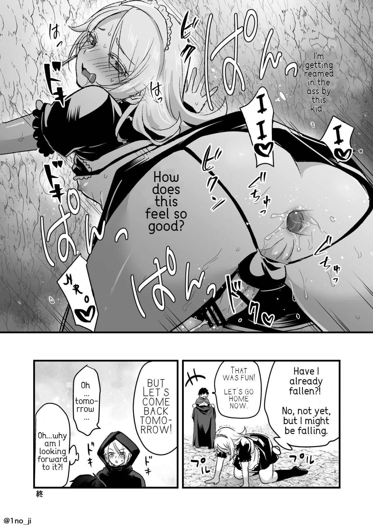 Fellatio Manga of the Strongest Shota and the Strong and Beautiful Onii-san 2 Danish - Page 4
