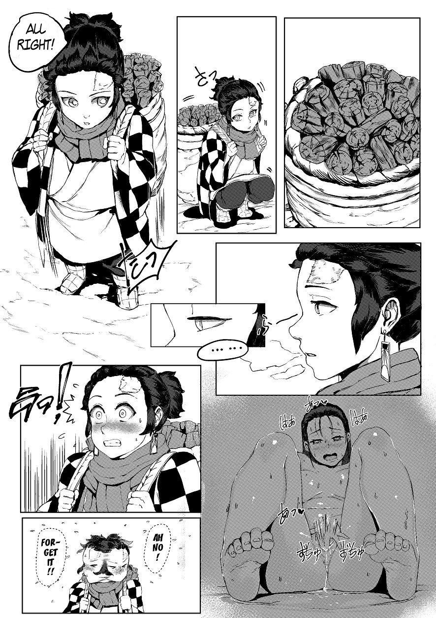 Mouth [REDchicken] Haha to Watashi (jou) | Mother and I (First Part) [English] [Uncle Bane] - Kimetsu no yaiba | demon slayer Amateur Pussy - Page 11