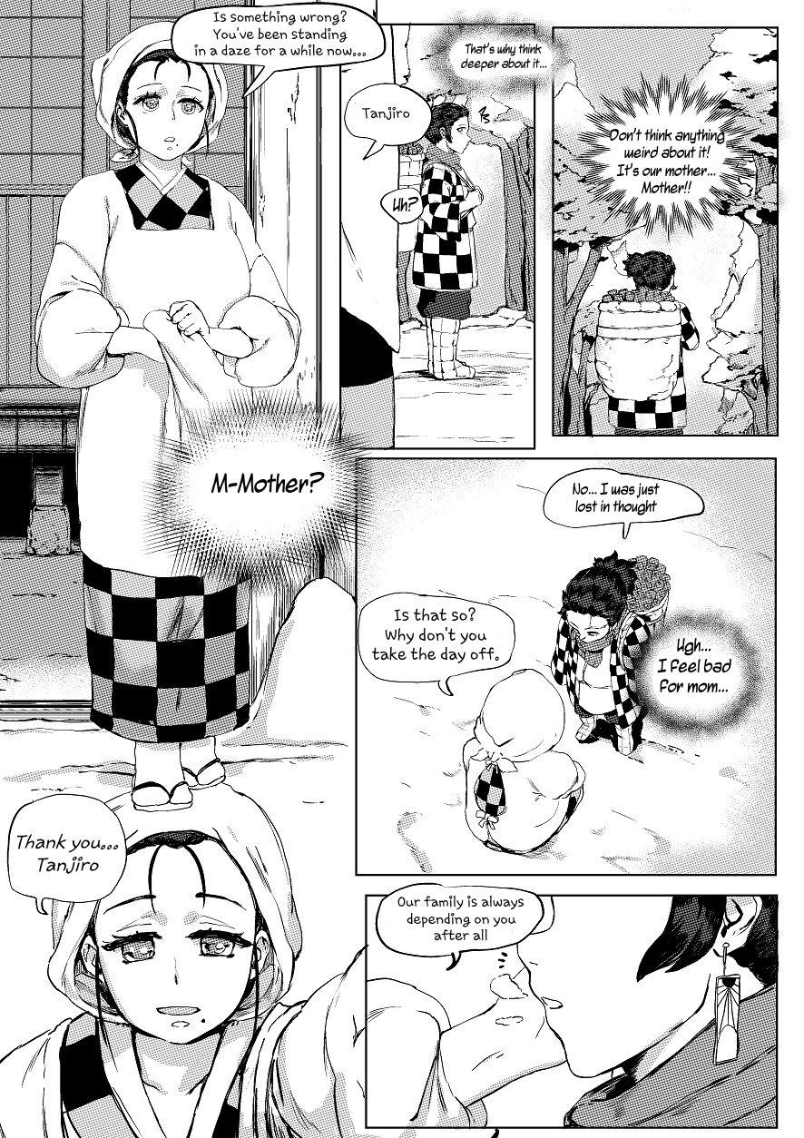 Petera [REDchicken] Haha to Watashi (jou) | Mother and I (First Part) [English] [Uncle Bane] - Kimetsu no yaiba | demon slayer Teasing - Page 12
