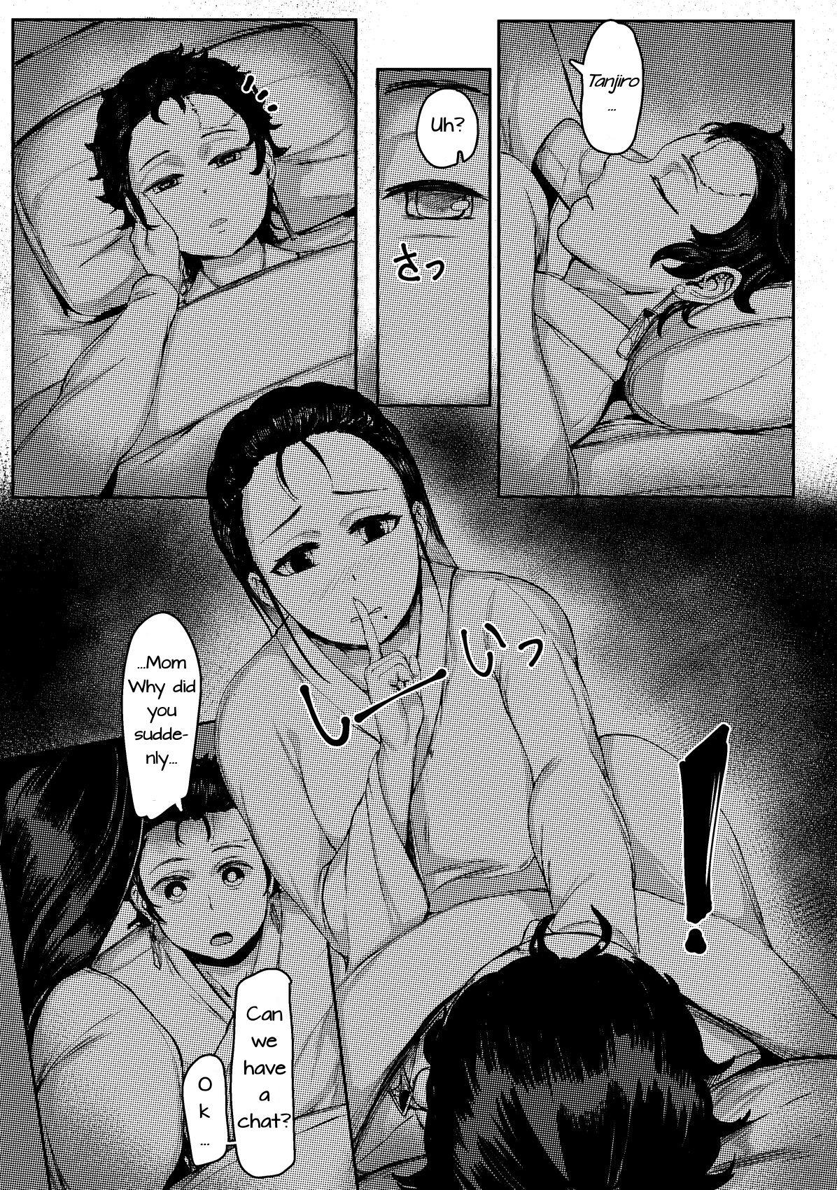 Couples [REDchicken] Haha to Watashi (ge) | Mother and I (Second Part) [English] [Uncle Bane] - Kimetsu no yaiba | demon slayer Lingerie - Page 6