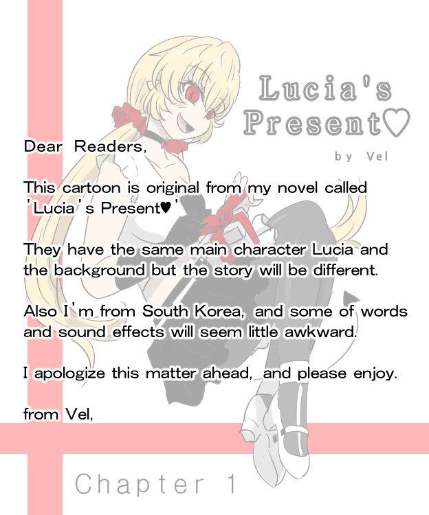 Cum Lucia's Present♥ 18yo - Page 2