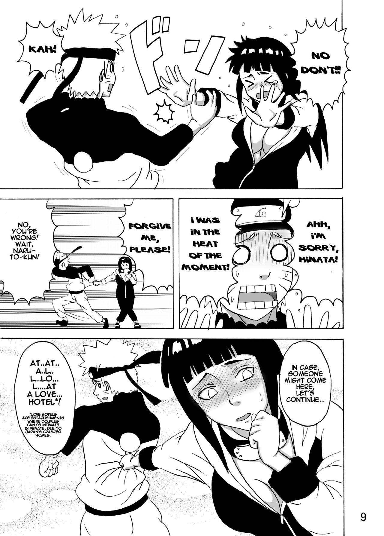 Deep Throat Hinata Ganbaru! | Hinata Fight! - Naruto Couple Fucking - Page 10