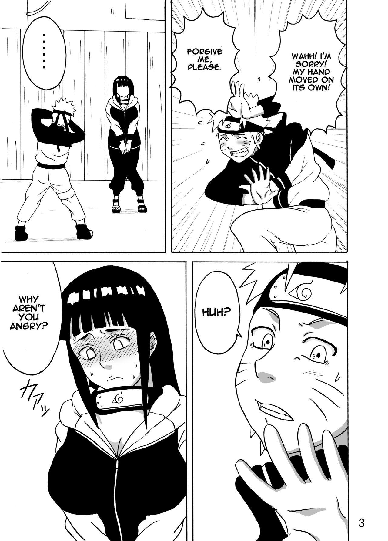Gayfuck Hinata Ganbaru! | Hinata Fight! - Naruto Hottie - Page 4