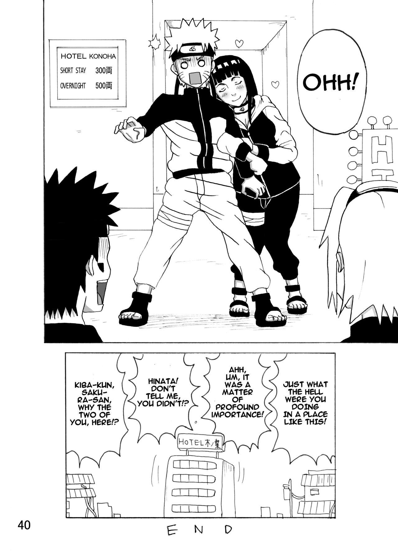 Doggystyle Porn Hinata Ganbaru! | Hinata Fight! - Naruto Big Dicks - Page 41