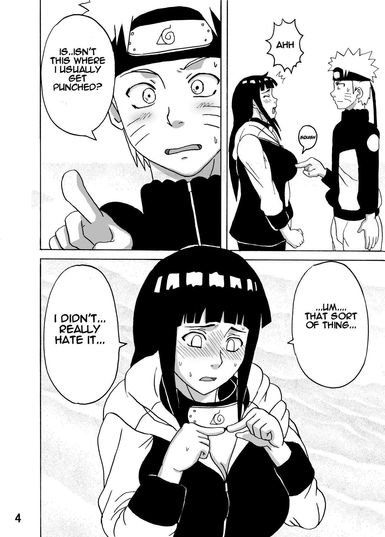 White Girl Hinata Ganbaru! | Hinata Fight! - Naruto Tit - Page 5