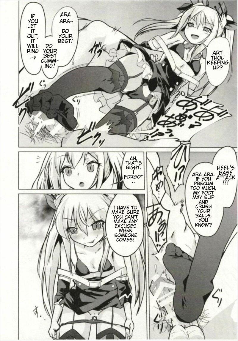 Couch Ashikoki! Vampire-chan | Vampire's Footjob! - Azur lane Huge Ass - Page 7