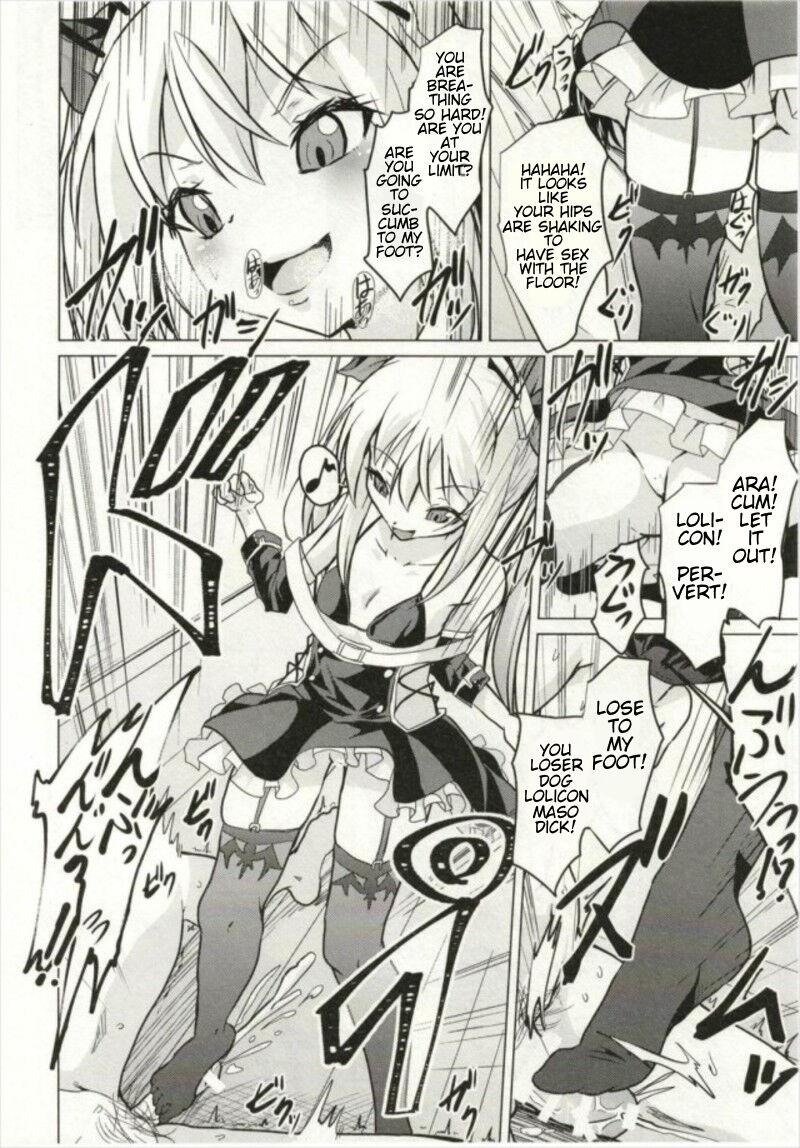 Penis Ashikoki! Vampire-chan | Vampire's Footjob! - Azur lane Japan - Page 9