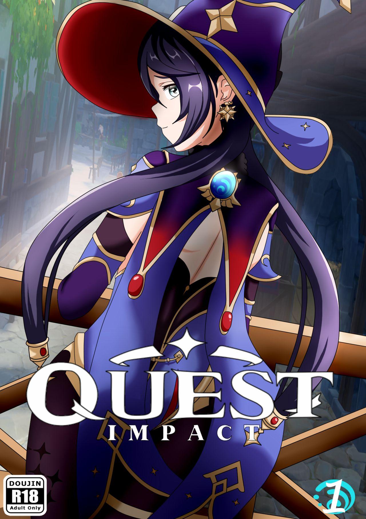 Suruba Quest Impact 1 - Genshin impact Best Blowjob - Picture 1