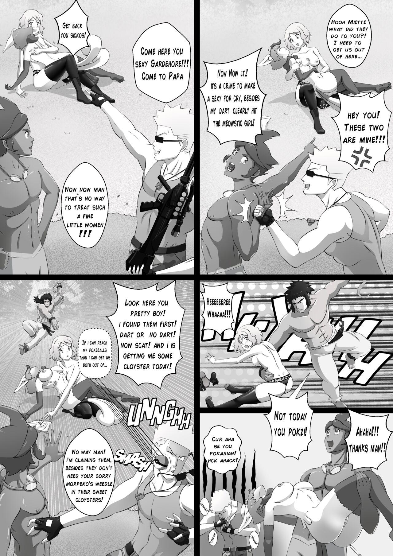 Pounded Pokemon: Into the Safari Zone! A wild hunt for Serena. [GHTA] [ Nasbak] Pg 1-4 - Pokemon | pocket monsters Orgasms - Page 3