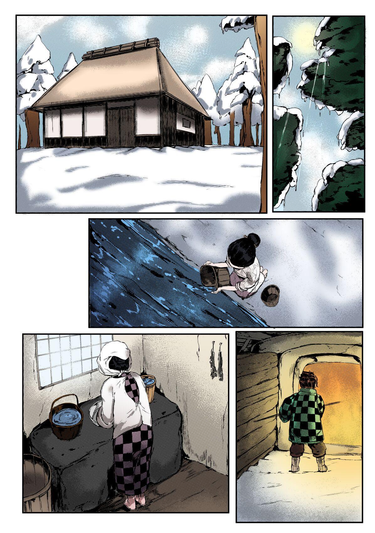 [REDchicken] Haha to Watashi (ge) | Mother and I (Second Part) [English] [Uncle Bane][Colorized by Rissfield] 1