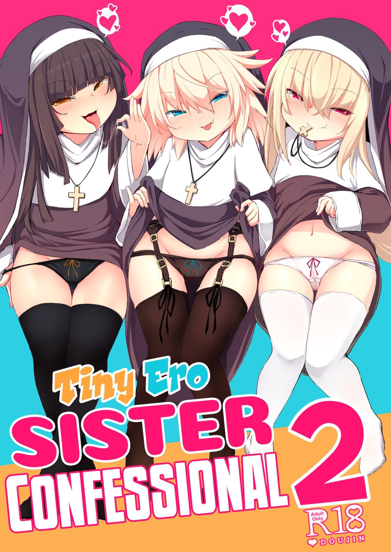 Zangeshitsu no Chiisana Ero Sister 2 | Tiny Ero Sister Confessional 2 0