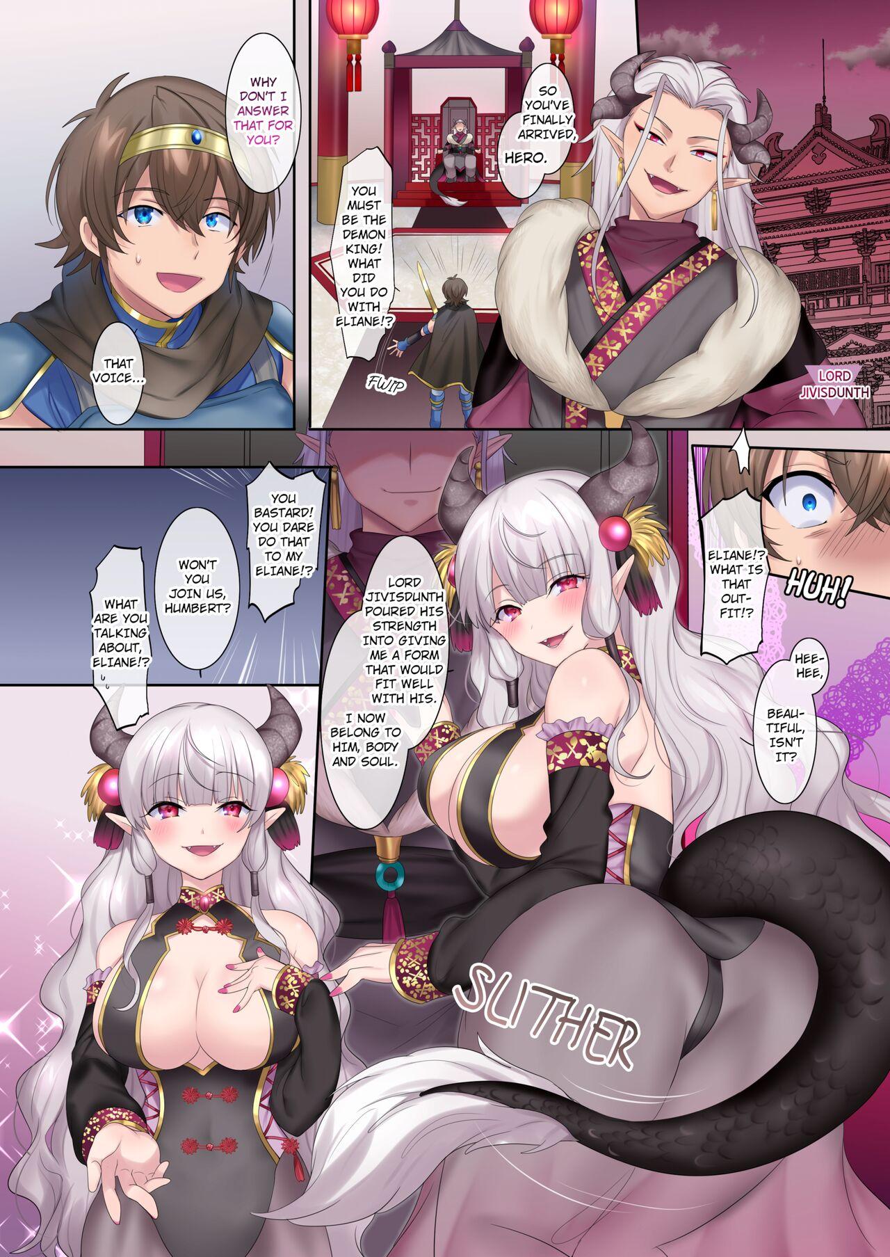 Submissive A Hero's Fall from Grace Dragon Princess Throat Fuck - Page 4