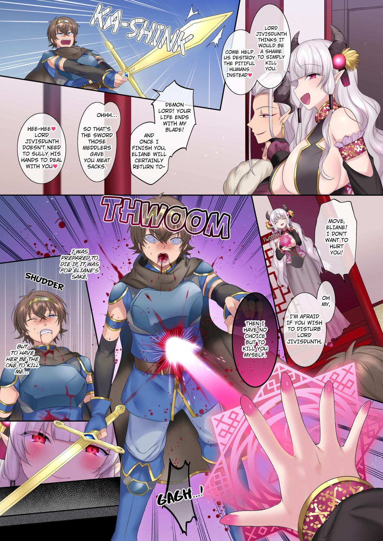 Blowjobs A Hero's Fall from Grace Dragon Princess Pau - Page 5