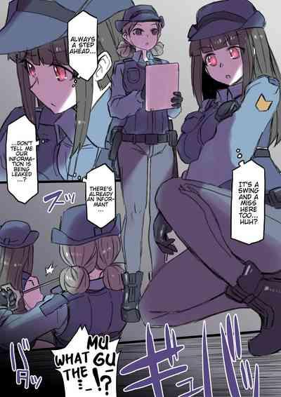 Ottorishita Chohatsu Kurokami no Onna Keisatsukan ga Sekusaroido ni Kaizosareru | A Gentle Long Black Haired Female Police Officer is Remodelled into a Sexaroid 0