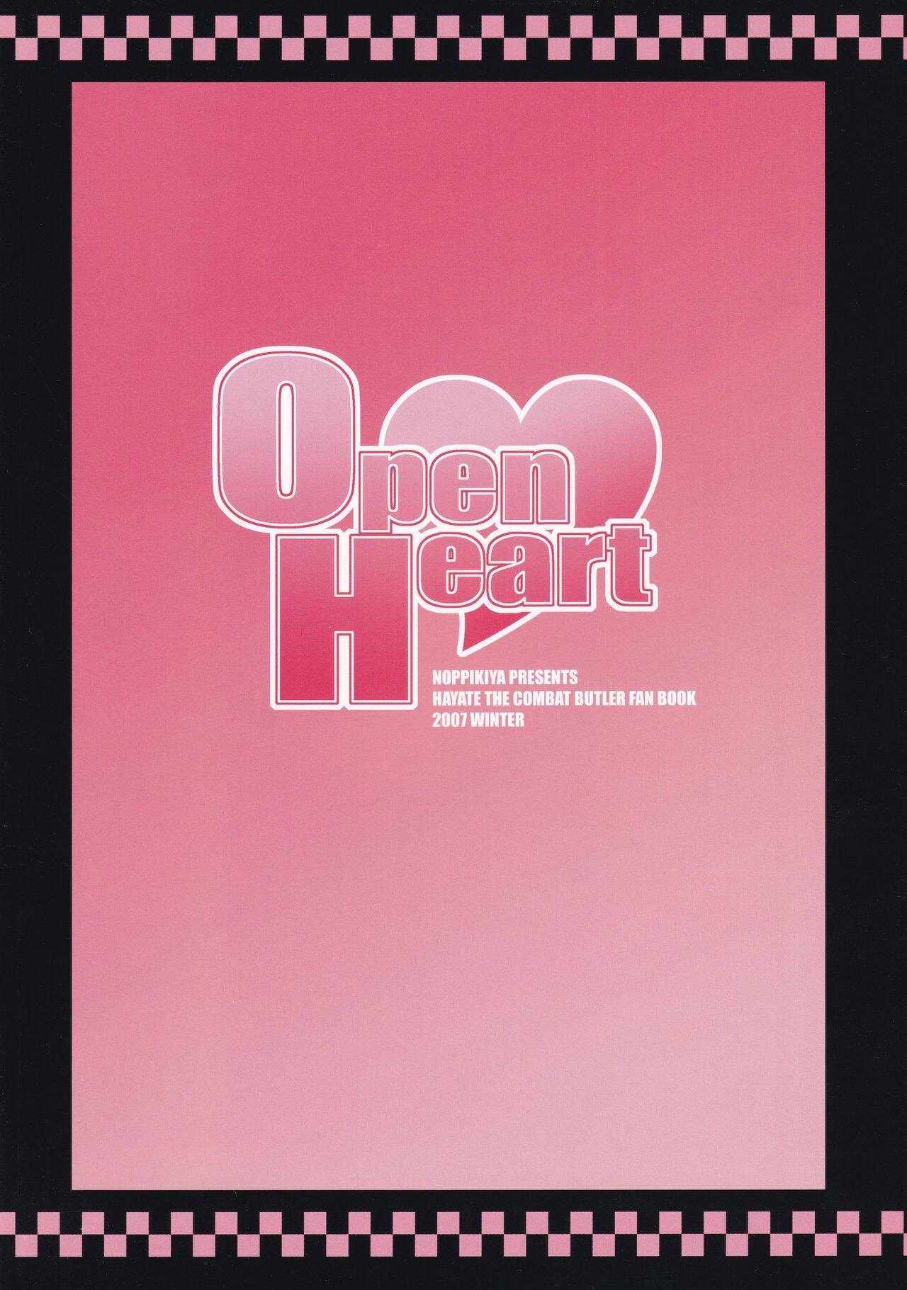 Gay Outdoors Open Heart - Hayate no gotoku Tinder - Page 18