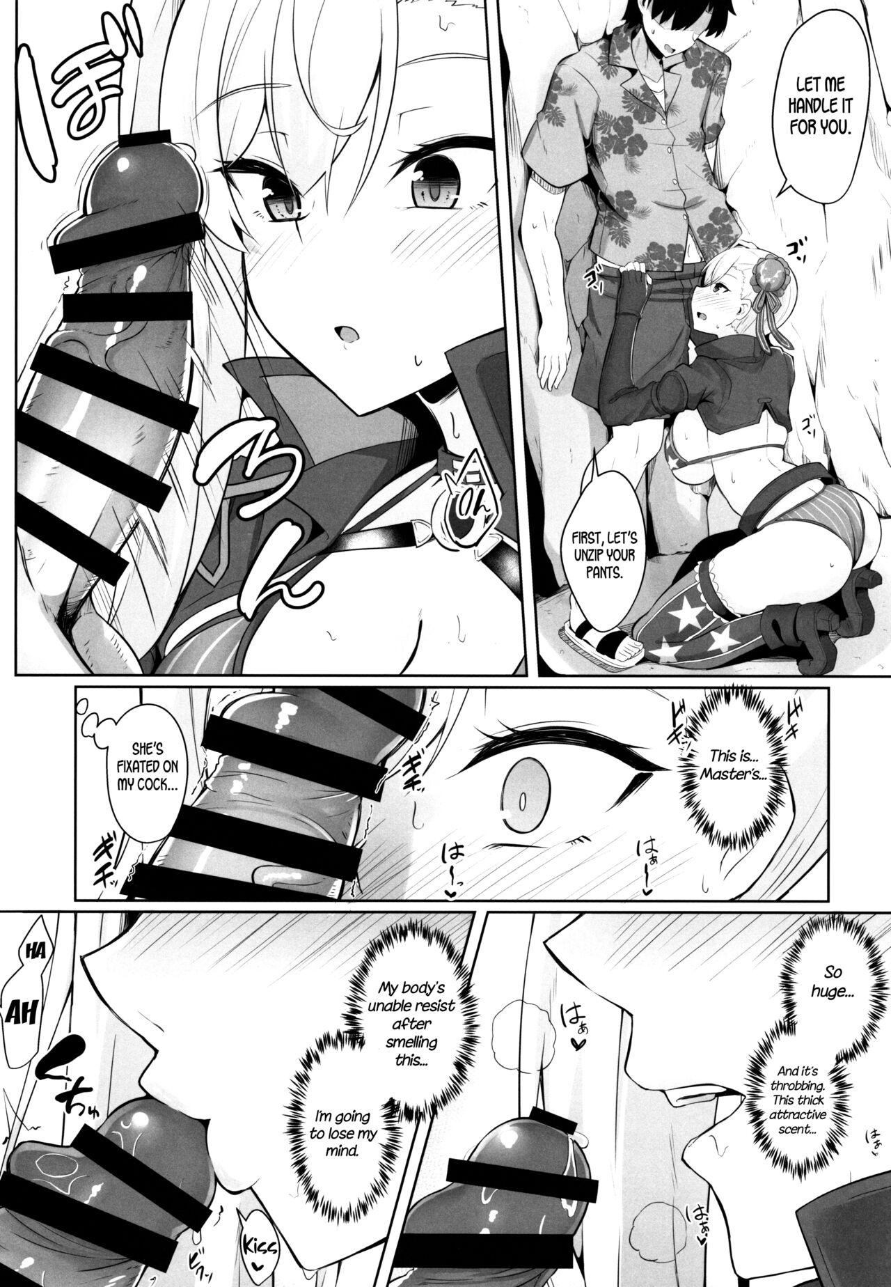 Curious (C97) [Tiusan Kingdom (Kazamitiu)] Daitai Musashi-chan no Sei | It's All Musashi-Chan's Fault (Fate/Grand Order) [English] [LunaticSeibah] - Fate grand order Cumming - Page 9