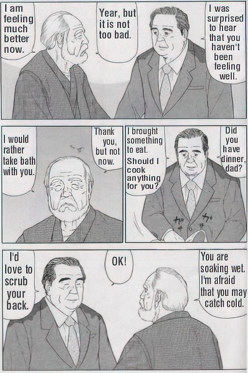 The middle-aged men comics - from Japanese magazine (SAMSON magazine comics ) [JP/ENG] 482