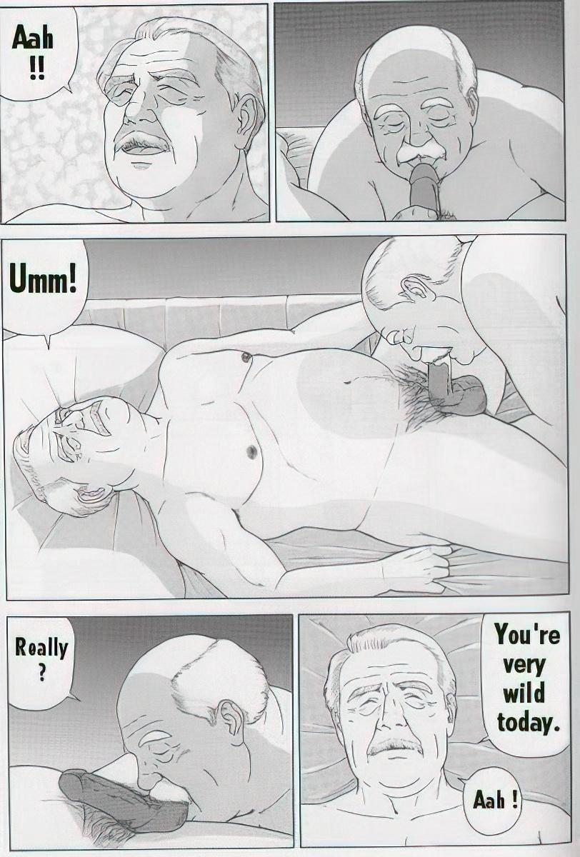 The middle-aged men comics - from Japanese magazine (SAMSON magazine comics ) [JP/ENG] 75