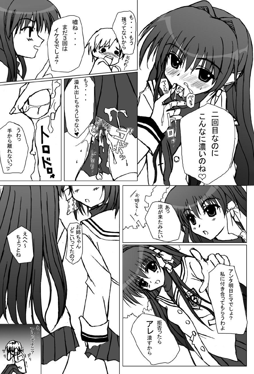 Whipping Kyoufu no Kyou-chan - Clannad Thick - Page 8