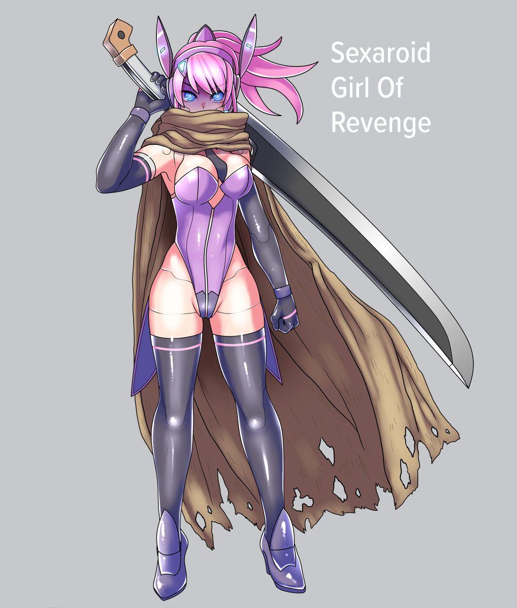 Asians Fukushuu no Sekusaroido Shoujo | Sexaroid Girl of Revenge Machine - Page 1