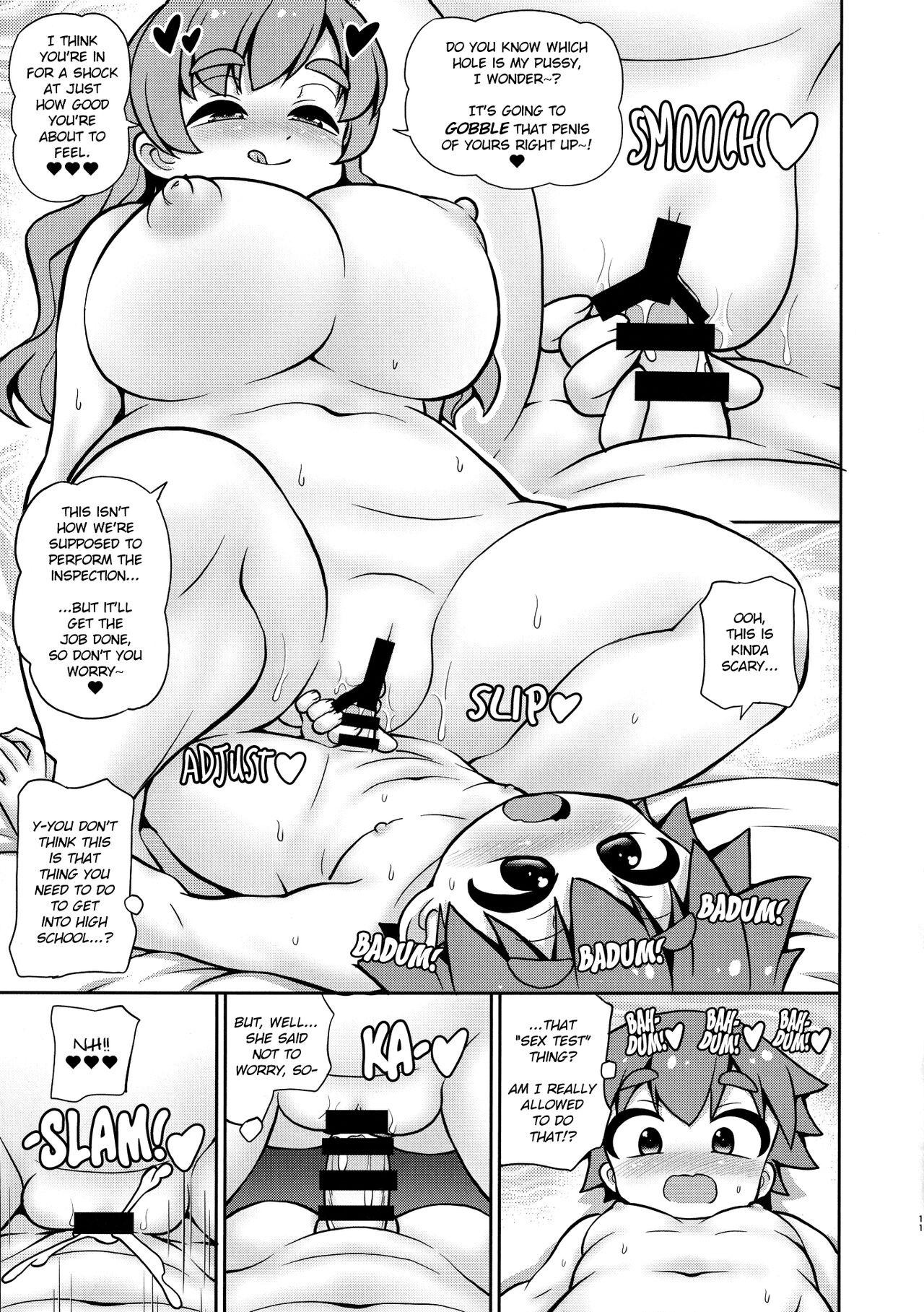 Short Hair Konnichiwa Seitsuu Kensain desu | Hello, I'm Here for Your Child's Penis Inspection Day - Original Hot Couple Sex - Page 11