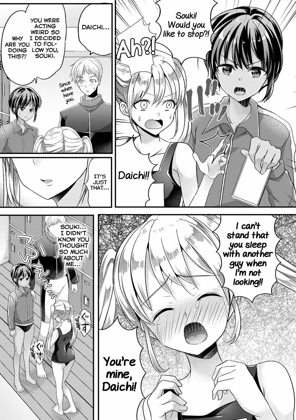 Gay Cumshot Zoku Mermaid wa Otokonoko Gay Emo - Page 9