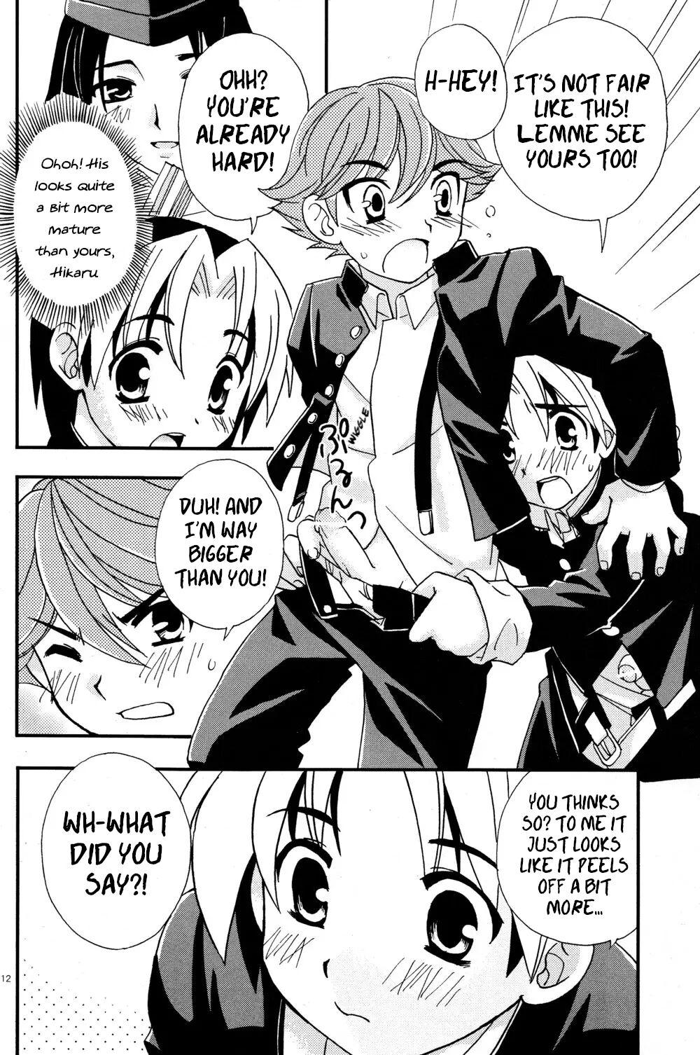 Mas Douki no Sakura - Hikaru no go Cumswallow - Page 12
