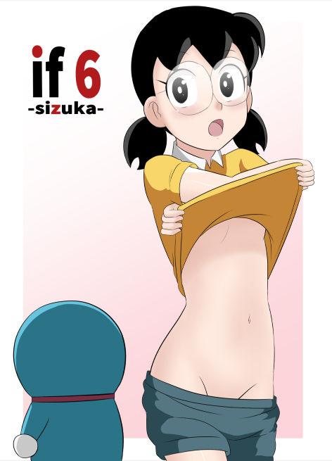 White Girl [Circle Takaya] if -sizuka- 6 (Doraemon) [English] [Aoitenshi] - Doraemon Massage Sex - Page 1